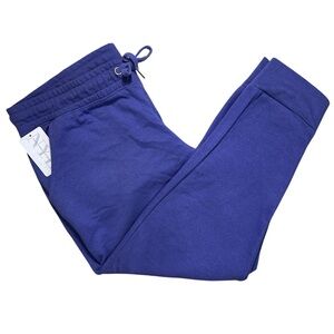 NYL New York Laundry Athleisure Purple Capri Joggers Women’s Plus Size 1X